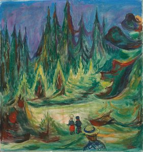 La Foresta delle Fiabe da Edvard Munch