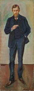 Il francese, Marcel Archinard, c.1904 da Edvard Munch