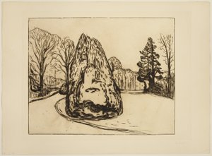 Il giardino da Edvard Munch