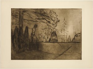 Il giardino di notte
