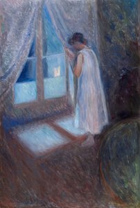 La Ragazza alla Finestra da Edvard Munch