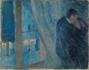 Il bacio da Edvard Munch