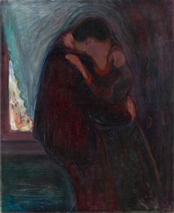 Il bacio da Edvard Munch