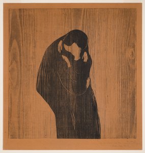 Il bacio IV da Edvard Munch