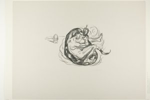Il serpente è ucciso da Edvard Munch