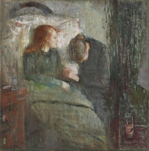 Il bambino malato da Edvard Munch