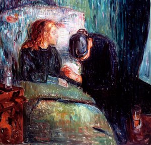 Il bambino malato, 1907 da Edvard Munch