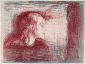 Il bambino malato I da Edvard Munch