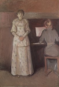 Le Due Sorelle, Ragnhild e Dagny Juel da Edvard Munch