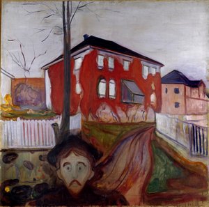 La Vergine Vite Rossa da Edvard Munch