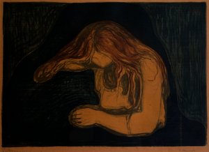Vampiro (Vampiro II) da Edvard Munch