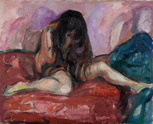 Nudo piangente da Edvard Munch