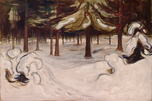 Inverno da Edvard Munch