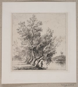 Salici presso il fossato cittadino da Edvard Petersen