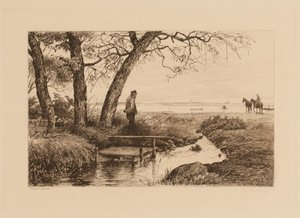 Vicino al ruscello da Edvard Petersen