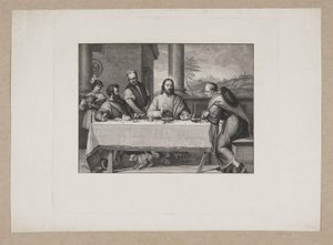 Cristo a Emmaus da Edvard Sonne