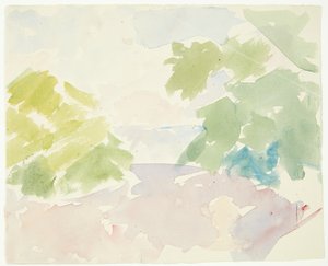 Studio di colore per il quadro di Langelinie