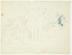 Paesaggio con palme, Cannes da Edvard Weie