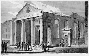 Rovine di St Paul Covent Garden da Edward (after) Dayes