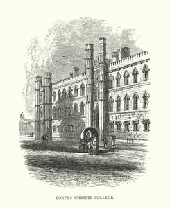Corpus Christi College da Edward (after) Whymper