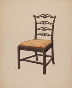 Sedia Chippendale da Edward A. Darby