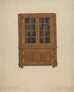 Credenza ad angolo da Edward A. Darby