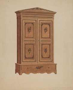 Armadio Dipinto da Edward A. Darby