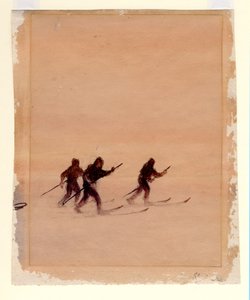 Uomini sugli sci, 1901-04 da Edward Adrian Wilson