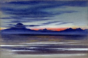 Vista di un tratto di mare, 1901-04 da Edward Adrian Wilson