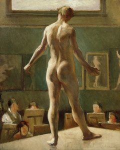 Figura maschile in piedi da Edward Alexander Wadsworth