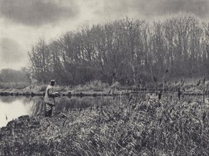 Filatura a Leckford (foto b/n) da Edward Alfred Barton