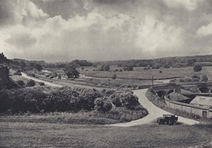 La Valle del Test da Chilbolton Down da Edward Alfred Barton