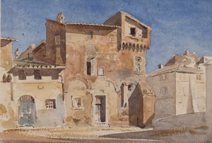 Roma, nel Trastevere, vicino a Santa Cecilia, 1866