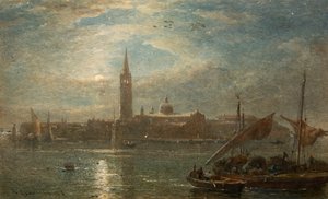 San Giorgio al chiaro di luna, Venezia da Edward Angelo Goodall