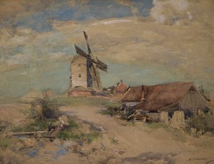 Il mulino a vento, c.1900-04 da Edward Arthur Walton
