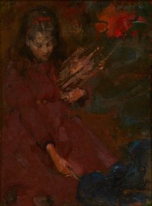 Raccolta di legna da ardere da Edward Atkinson Hornel