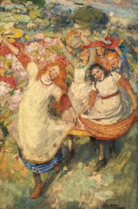 La Danza della Primavera da Edward Atkinson Hornel