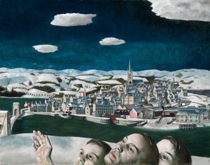 Aereo non identificato (sopra Montrose) da Edward Baird