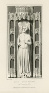 Effigie della Regina Filippa da Edward Blore