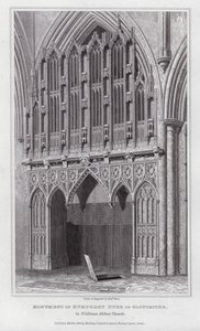 Monumento di Humphrey Duca di Gloucester, nella chiesa abbaziale di St Albans da Edward Blore