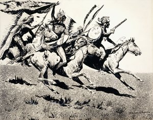 Gruppo di guerra in movimento da Edward Borein