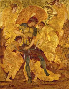 Cupidos Jagdfelder von Edward Burne-Jones