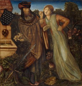Re Marco e la bella Isotta da Edward Burne-Jones