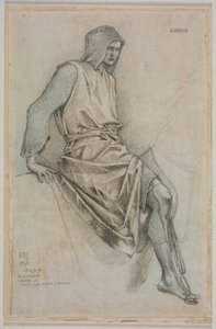 Studio per il Fallimento di Gawain dai Arazzi del Santo Graal da Edward Burne-Jones