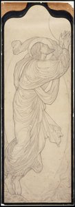Studio di Cristo per “L’Ascensione” da Edward Burne-Jones