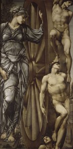 La ruota della fortuna da Edward Burne-Jones