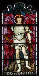 Cambridge, Cappella del Jesus College, Potestates da Edward Burne Jones