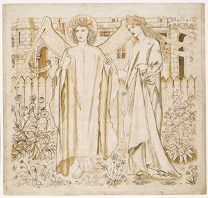 La leggenda delle donne eccellenti di Chaucer - Amore e Alcesti da Edward Burne Jones