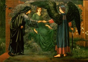 Cuore della rosa da Edward Burne Jones