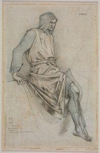 Studio per il Fallimento di Gawain dai Arazzi del Santo Graal da Edward Burne Jones
